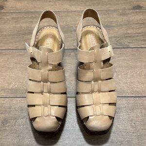 Born Woven Leather Sandals